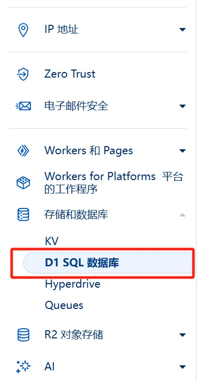 D1 SQL